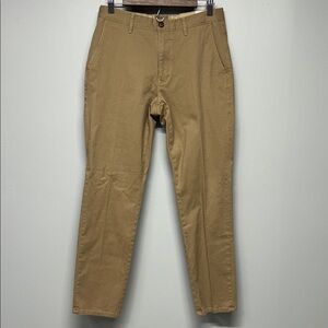 Mott & Bow Men’s Twill Chino Charles Pants Khaki‎ Tan Size 31x30